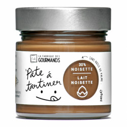 Pate à tartiner lait noisette